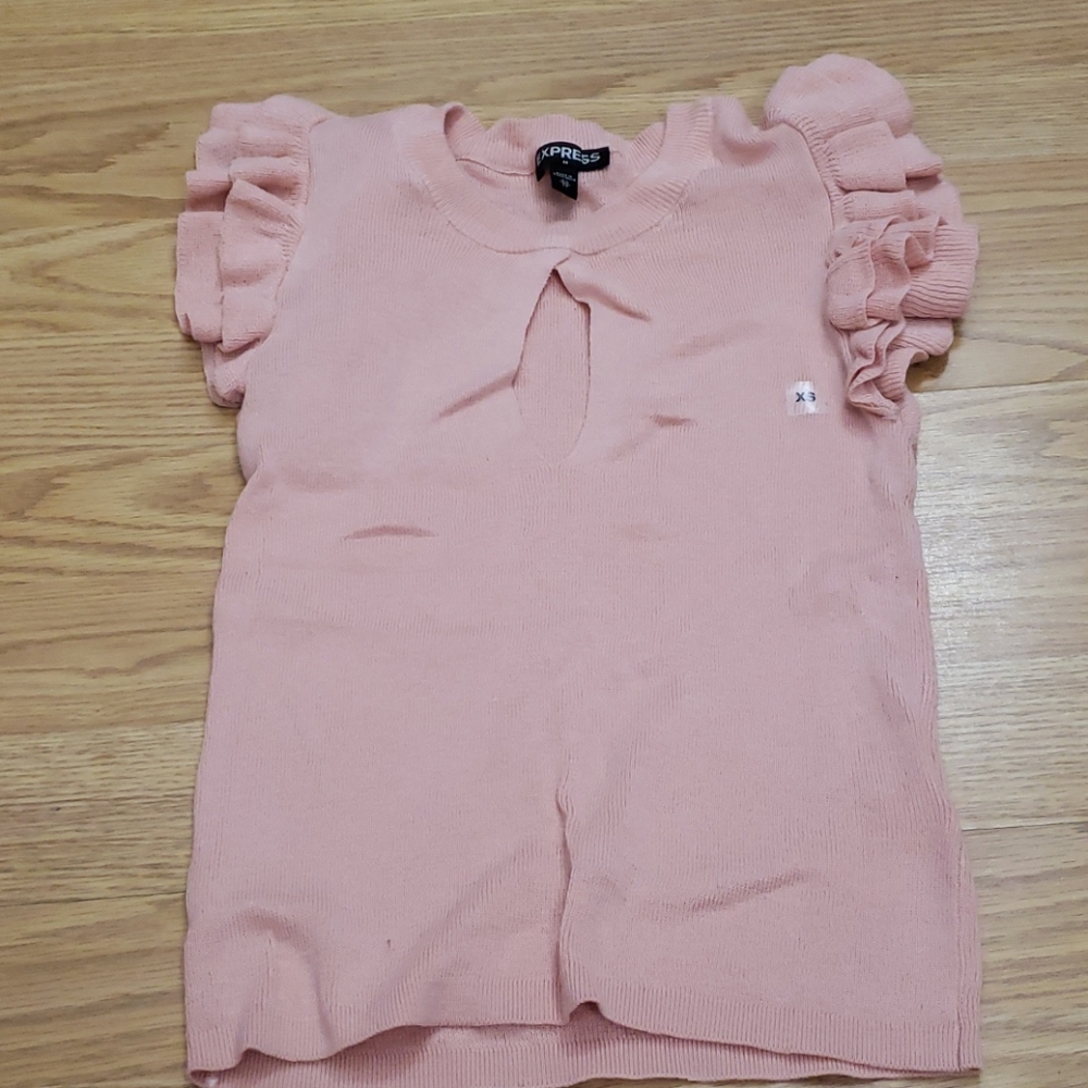 Express sweater pink